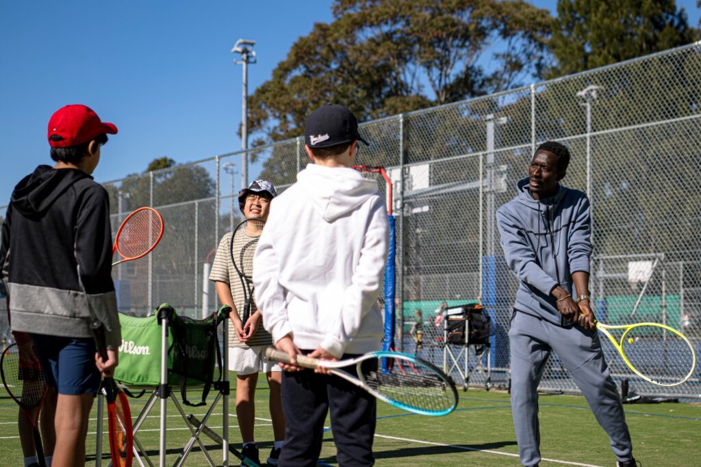 Diverse and inclusive kids tennis community in North Ryde, NSW, Sydney