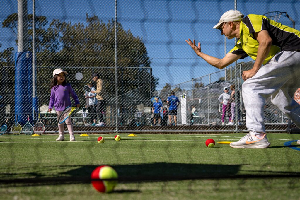 Tennis coach Sydney